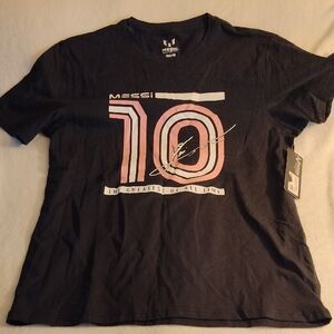 Messi Collection Lionel Messi The Greatest Of All Time Shirt Men's Medium NWT